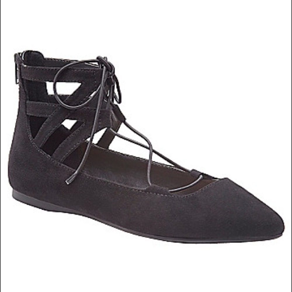Strappy flats from Lane Bryant! 12 Wide